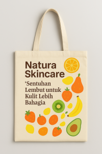 Fruit Totebag Natura Skincare